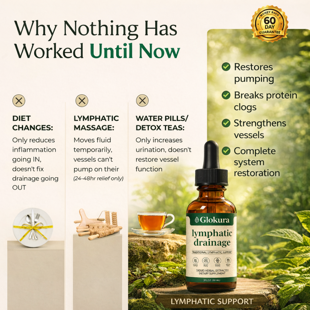 Glokura Max-Potency Lymphatic Drainage Drops